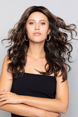 Reale dei capelli -Monofilamento-Parrucca; Marchio: Gisela Mayer; Linea: Human Hair; Parrucche-Modello: Elite Premium Curly