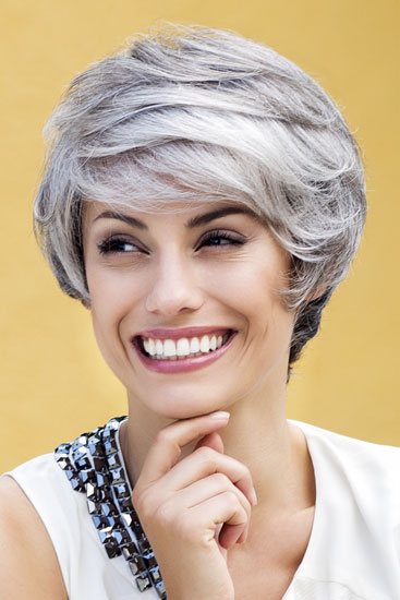 Perruque cheveux courts: Gisela Mayer, Xenia Mono Deluxe Lace
