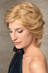 Echthaar-Monofilament-Perücke; Marke: Gisela Mayer; Linie: Echthaar; Perücken-Modell: Brigitte Lace Human Hair