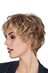 Perruque cheveux courts: Gisela Mayer, Dallas Mono Lace Deluxe
