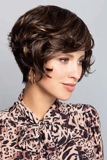 Perruque cheveux courts: Gisela Mayer, Devine Lace Part