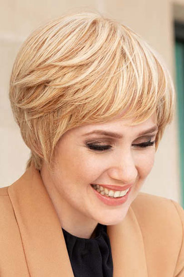 Perruque cheveux courts: Gisela Mayer, Prime Short Lace Human Hair