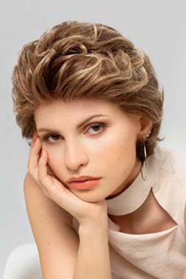 Parrucca di capelli corti: Gisela Mayer, Society Mono Lace Long Deluxe