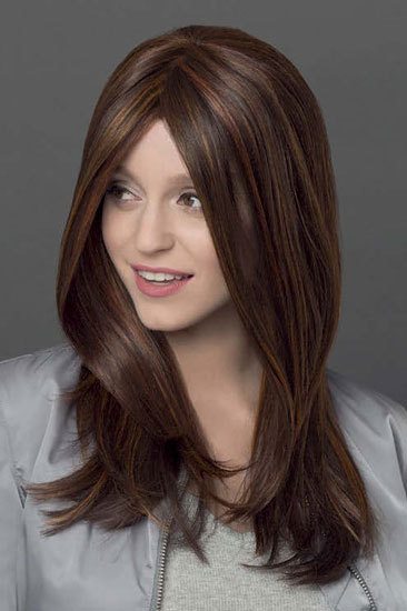 Long hair wig: Gisela Mayer, Ivanka Mono Long Lace