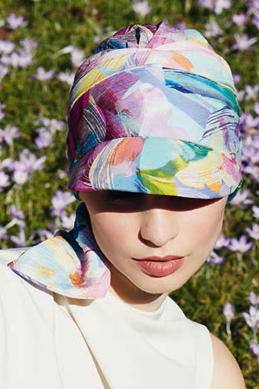 Turban, Brand: Gisela Mayer, Model: Cara printed