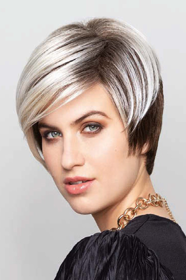 Short hair wig: Gisela Mayer, Visconti Click Lace Part